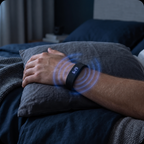 Vibration alarm worn on wrist