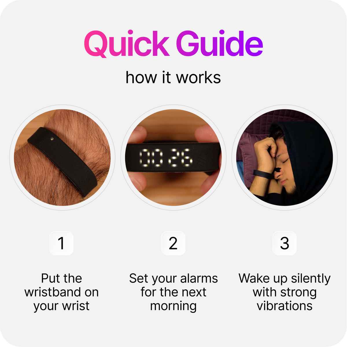 Wearable Vibration Alarm — product view 5