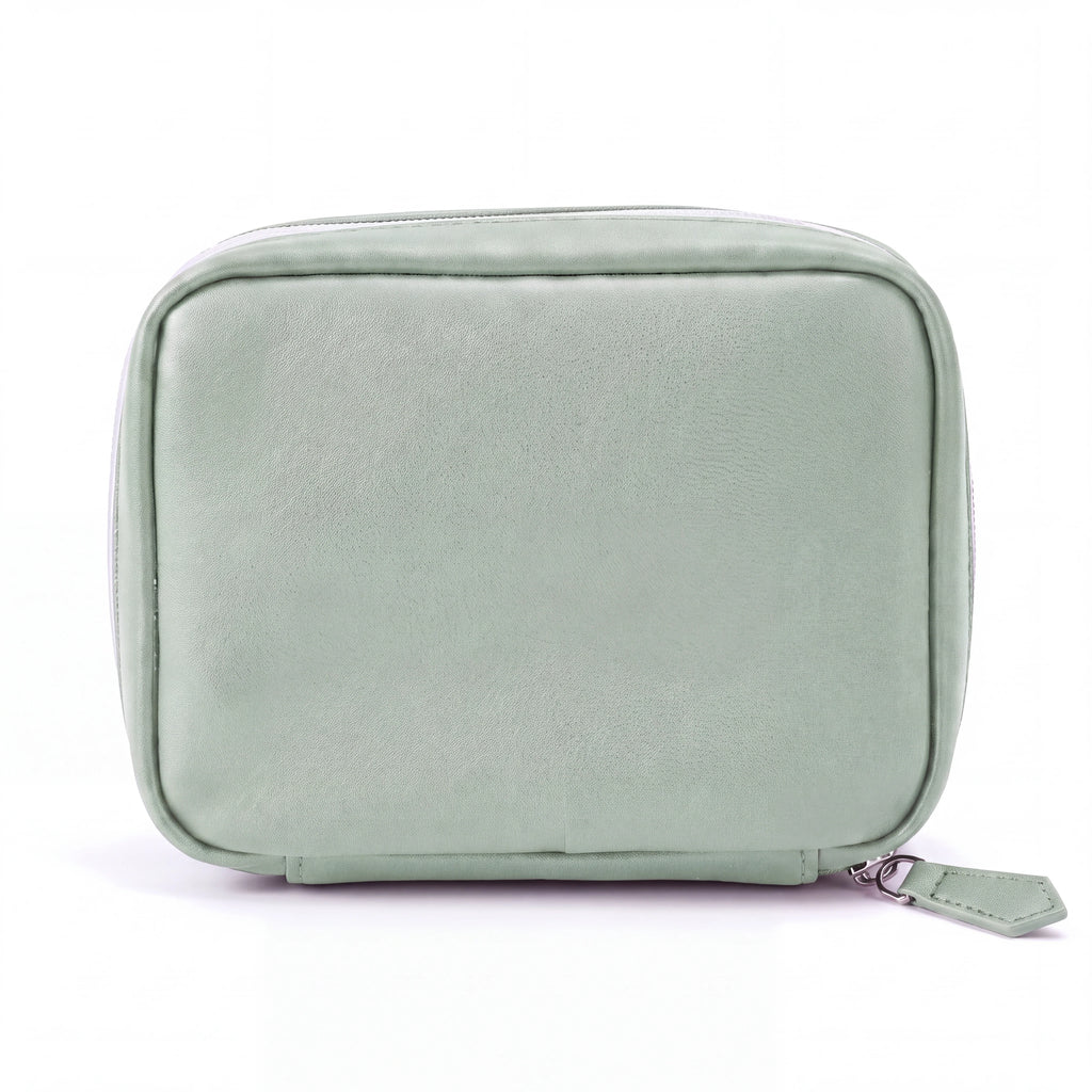Travel Pill Organizer Bag — Mint Green product view 1