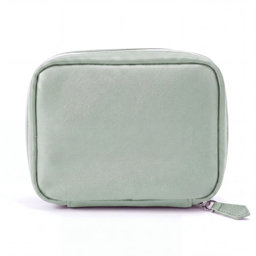 Travel Pill Organizer Bag — Mint Green product view 1